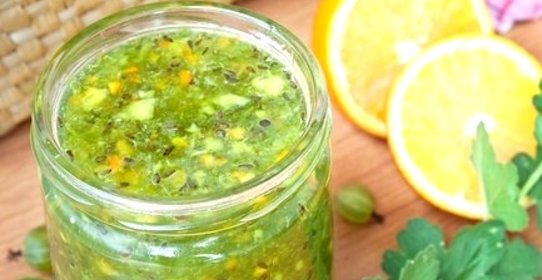 Варенье из крыжовника без сахара