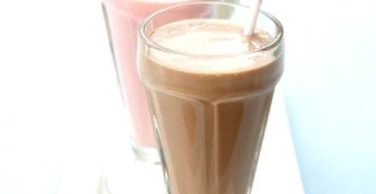 Шоколадный милкшейк с нотками мяты