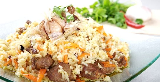 Ароматный плов из баранины