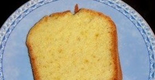 Апельсиновый бисквитный пирог