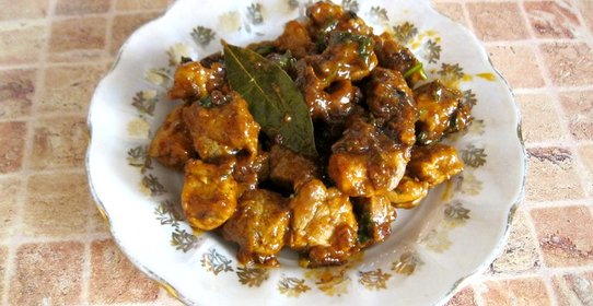 Гуляш из свинины