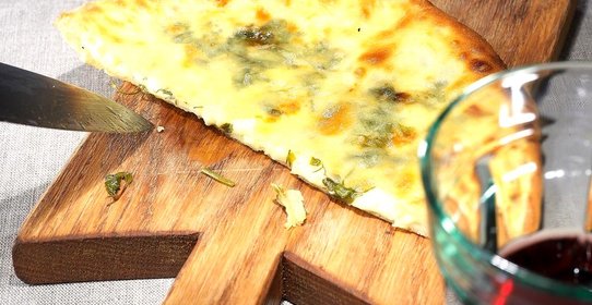 Хачапури с зеленью