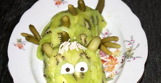 Салат Дракоша