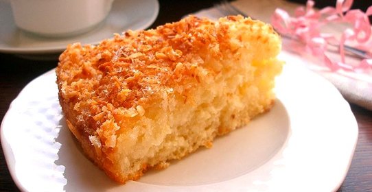 Изумительный кокосовый пирог