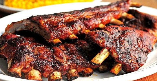 Свиные ребрышки барбекю