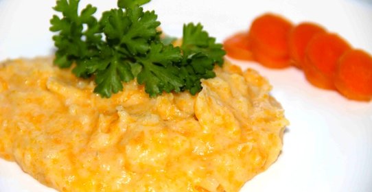 Картофельно-морковное пюре