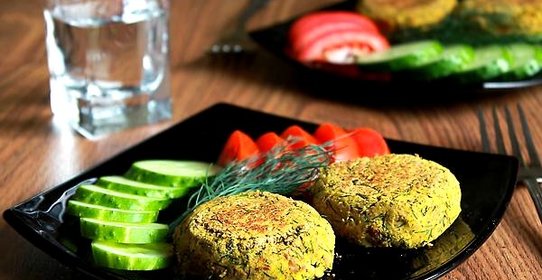 Нутовые котлеты