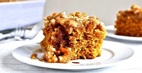 Тыквенно-кофейный пирог