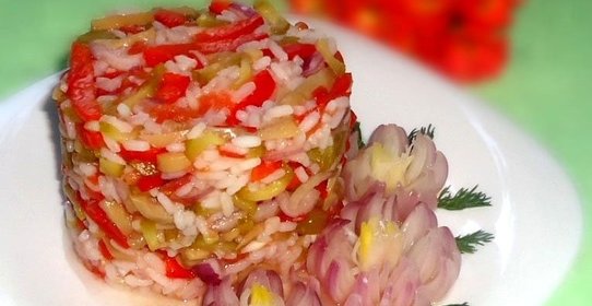 Постный салат Особый