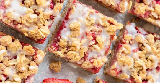 Клубничный пирог