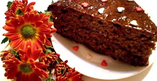 Айвовый пирог с какао