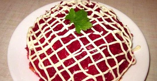 Селедка под шубой с яйцом