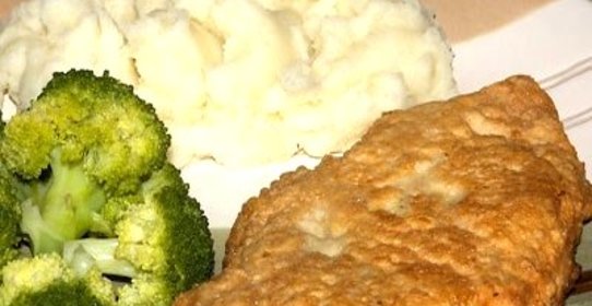 Мясо в тесте на сковороде