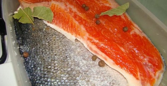 Сёмга слабосолёная