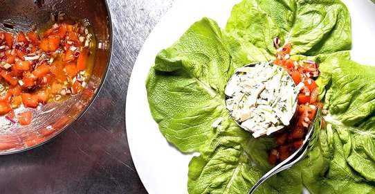 Салат из телячьего языка