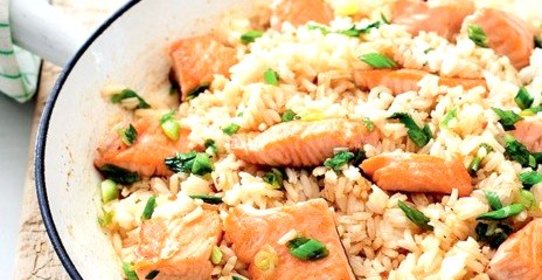 Плов с рыбой