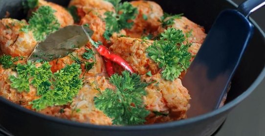 Ленивые голубцы на сковороде