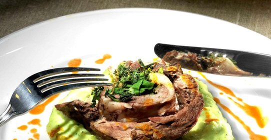 Романовская баранина с орегано и мятой