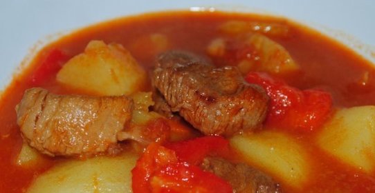 Венгерский гуляш из говядины