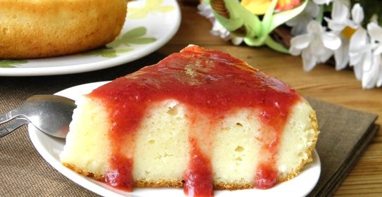 Манник на сметане