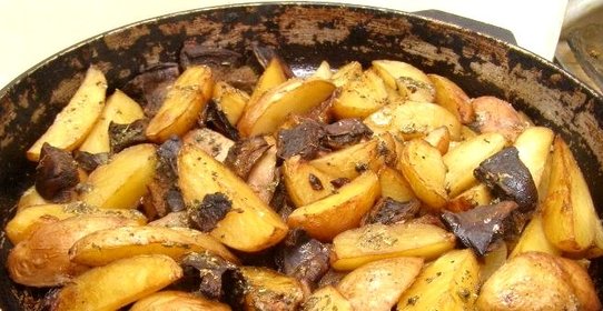 Подосиновики с картошкой