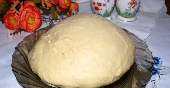 Дрожжевое тесто для пирога