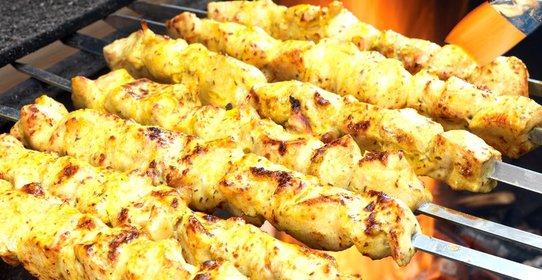 Шашлык из курицы