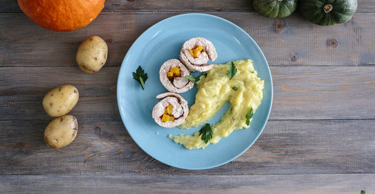 Рулет из индейки