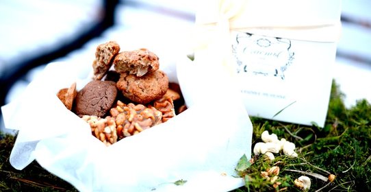 Печенье шоколадное с черносливом