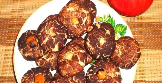 Шоколадно-кофейное печенье