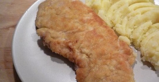 Шницель из свинины в мультиварке