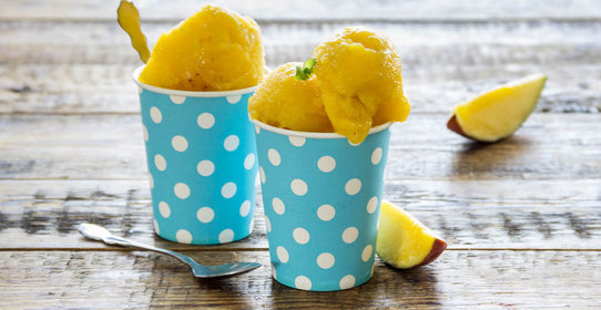 Манговый щербет