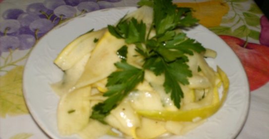 Салат из кабачков под водочку