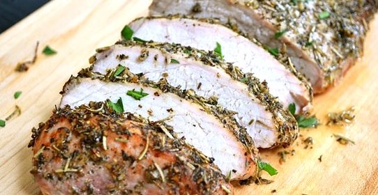 Ароматная запеченная свинина