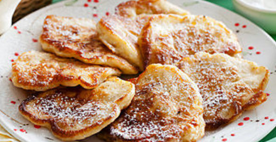 Присканцы с яблоками в мультиварке