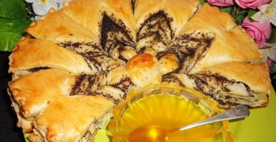 Пирог с маком Праздничный