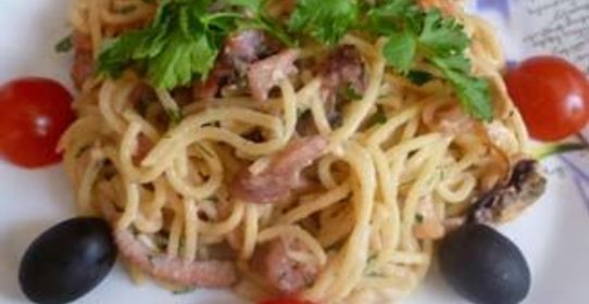 Паста с морепродуктами