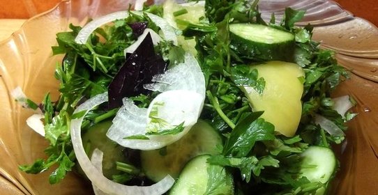 Гипоаллергенный салат