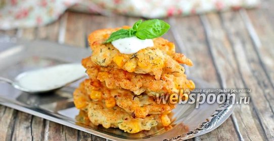 Куриные котлеты с кукурузой