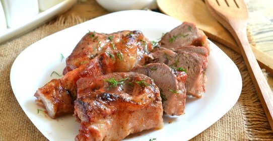 Вкусное мясо в духовке