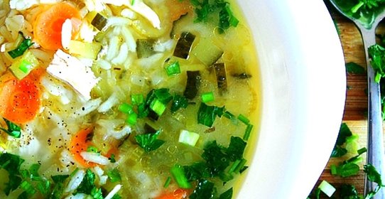 Диетический рассольник