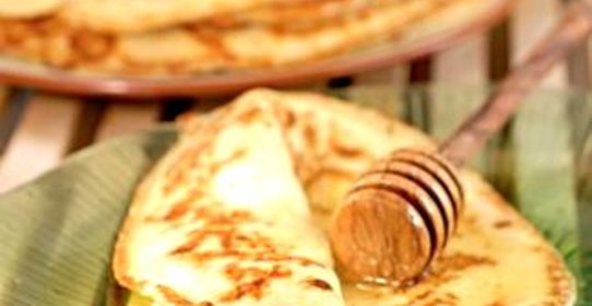 Блины с манкой