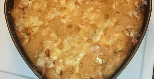 Пирог с курицей и картофелем