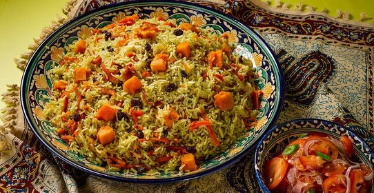 Плов с тыквой