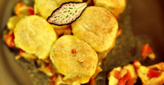 Коблер с куриным филе и цукини