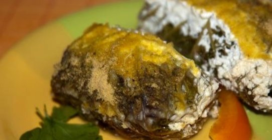 Голубцы с гречкой и мясом