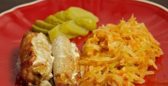 Мясной рулет на пару