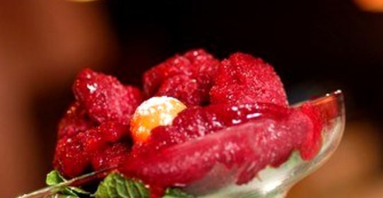 Сорбет из черешни