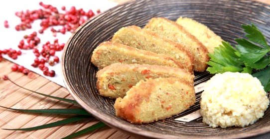 Биточки пшенные