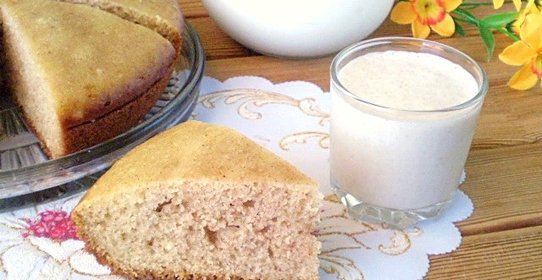 Манник на кефире